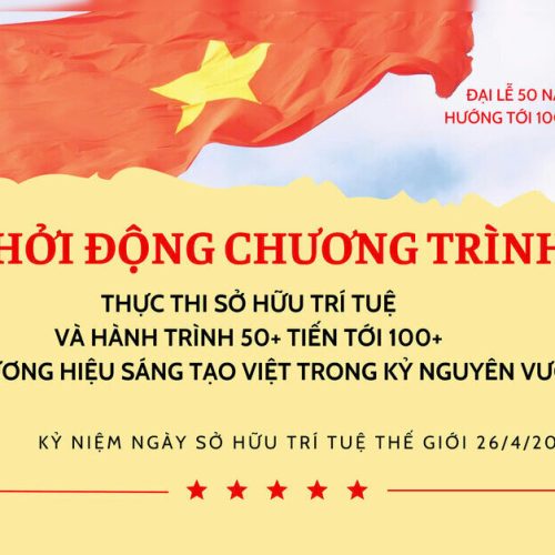 CHƯƠNG TRÌNH THỰC THI LUẬT SỞ HỮU TRÍ TUỆ, BẢN QUYỀN VÀ QUYỀN SAO CHÉP VÀ HÀNH TRÌNH “50+ TIẾN TỚI 100+”